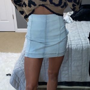 target light blue jean skirt never worn